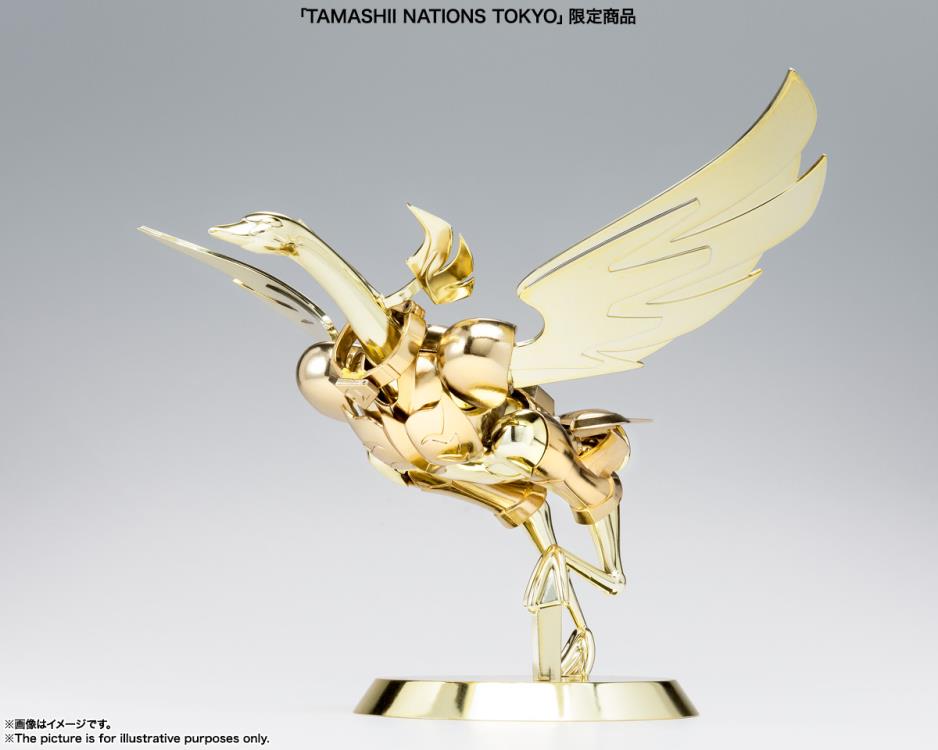 Saint Seiya Myth Cloth EX Cygnus Hyoga (Golden) Limited Edition Tamashii Nations Tokyo Exclusive